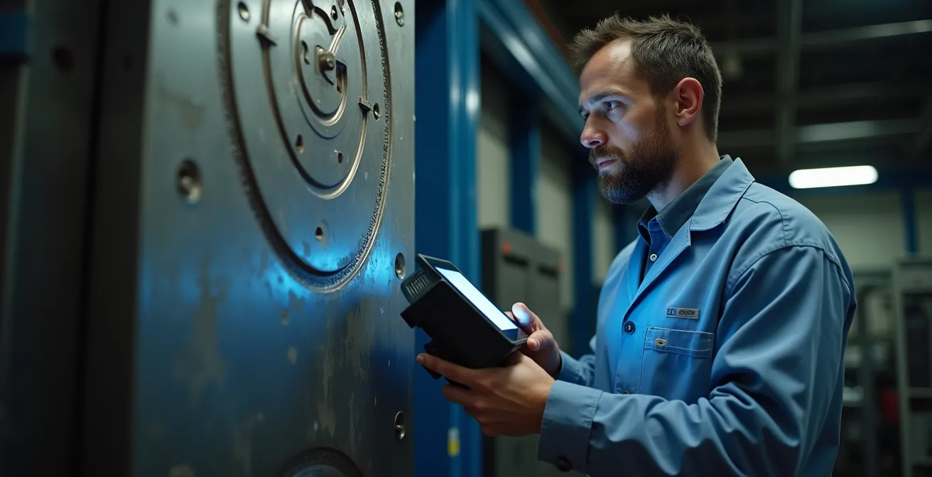 Sistema di monitoraggio digitale per manutenzione stampi industriali