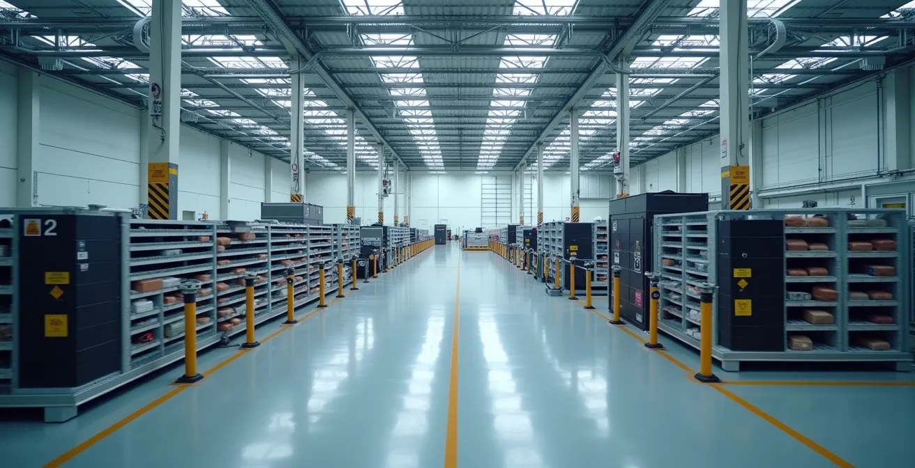 Sistema automatizzato di smistamento e catalogazione componenti meccanici usati per rigenerazione in centro di raccolta industriale