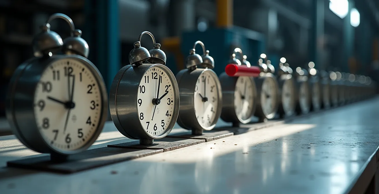 Diagramma temporale delle fasi critiche per ottenere i certificati bianchi